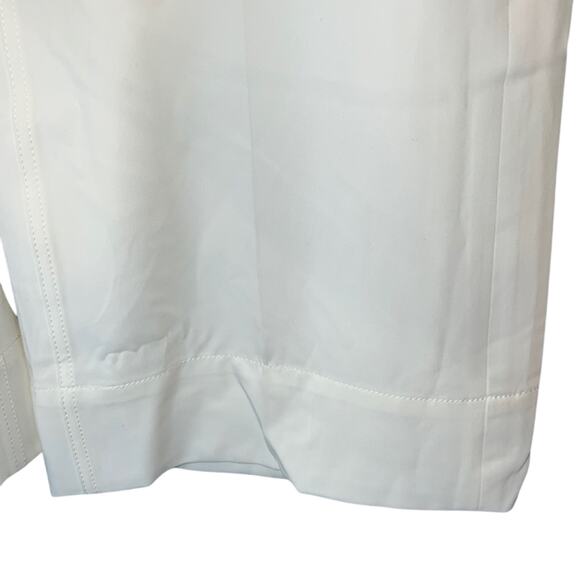 A Loves A White Wide Leg Dress Pants w/ Side Zipper Closure, Size 8, NWT! - Picture 4 of 5